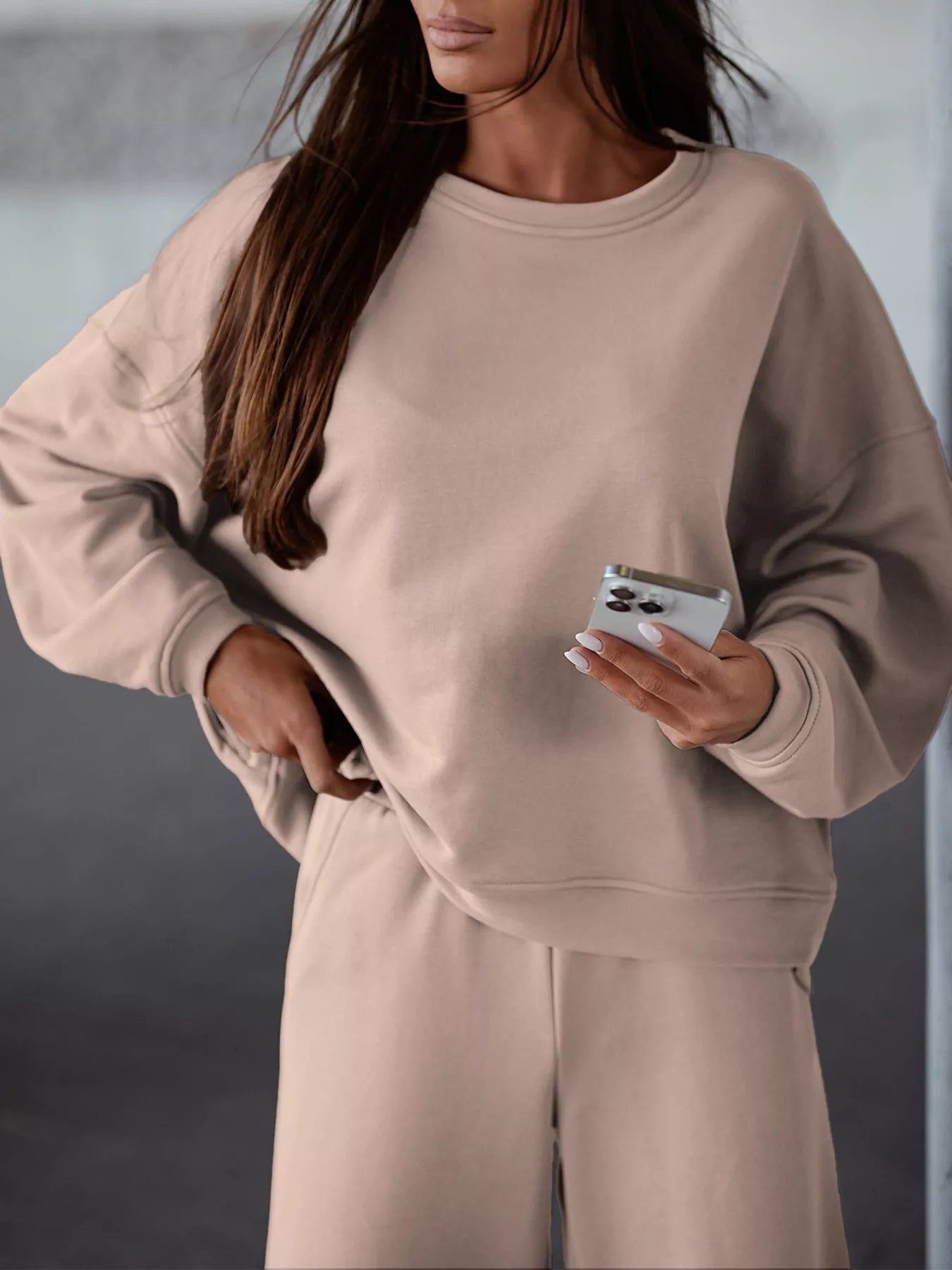 Hazel Blues® | Casual Loose Fit Top and Pants Two-Piece Set