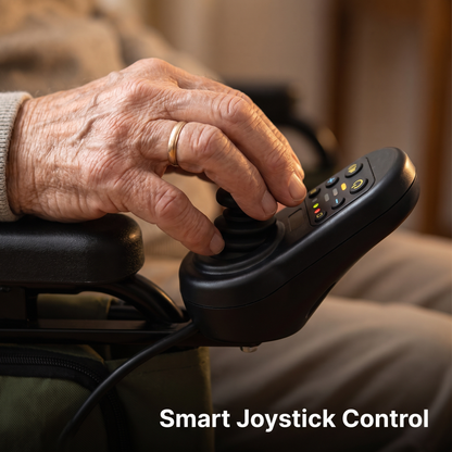 Ultra‑Light Foldable Motorized Wheelchair for Adults with Limited Mobility