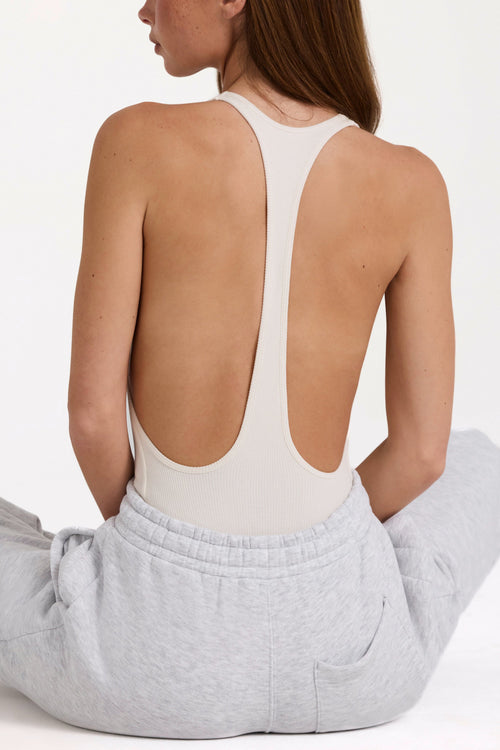 Modal Bodysuit in Ivory