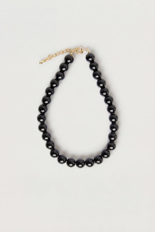 BEADED ORB NECKLACE