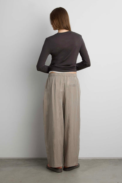 RELAXED WIDE LEG PULL-ON PANT