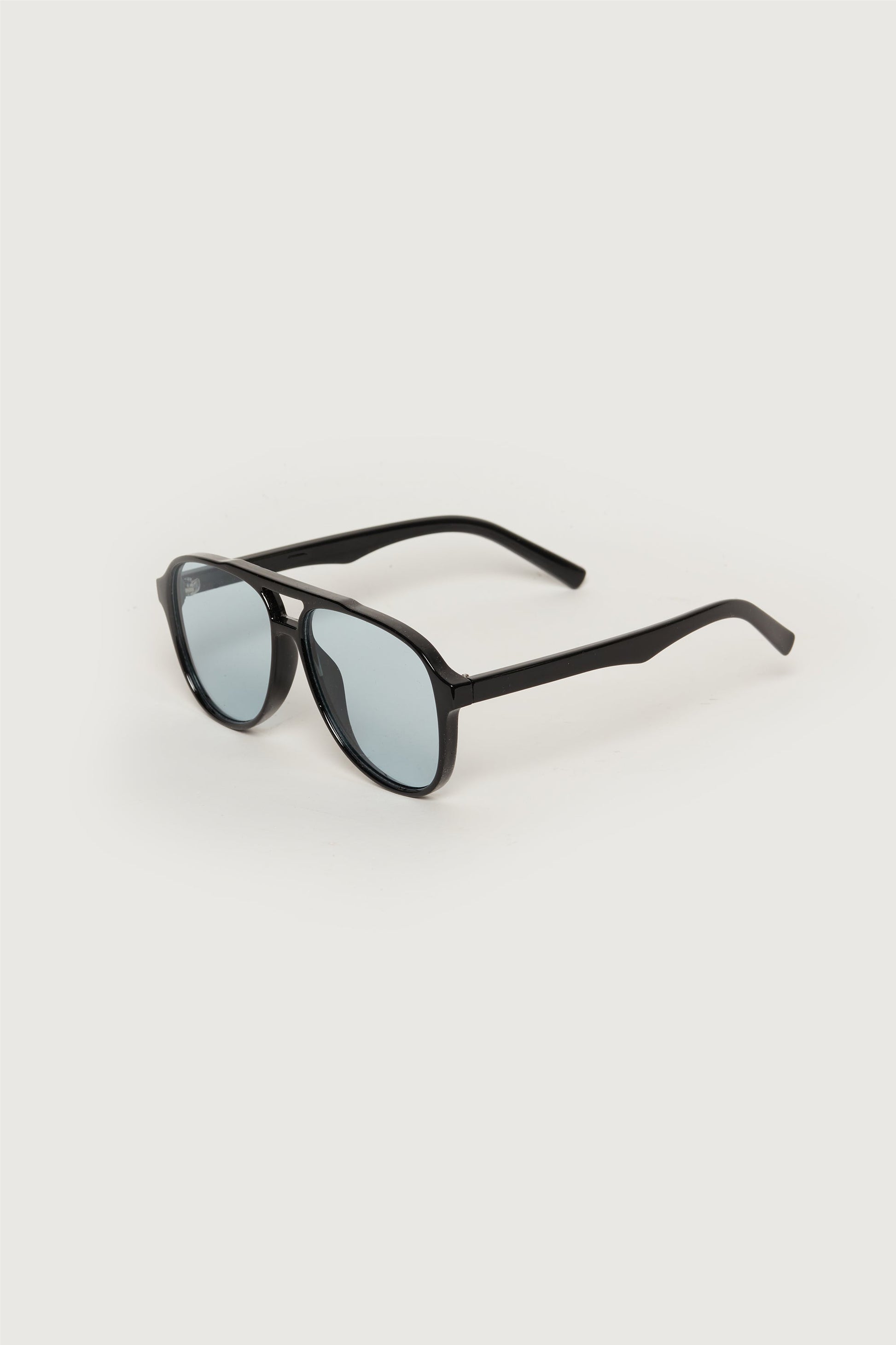 COLOURED LENS AVIATOR SUNGLASSES