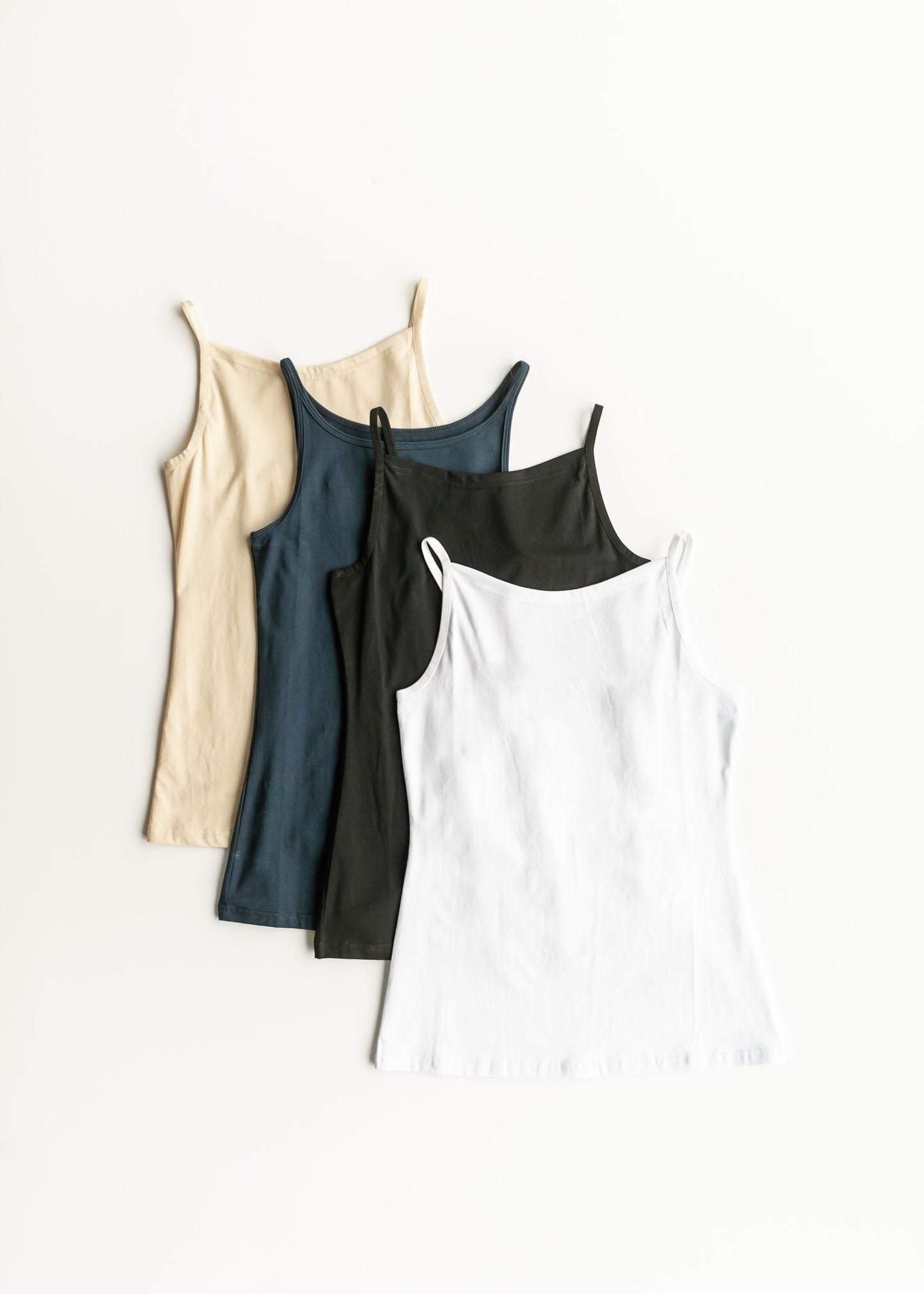 Adjustable White Layering Cami
