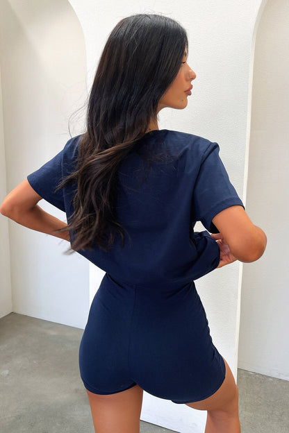 Jaska Tee - Navy
