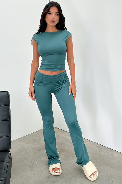 Lioness Uno Tie Top - Jungle Green