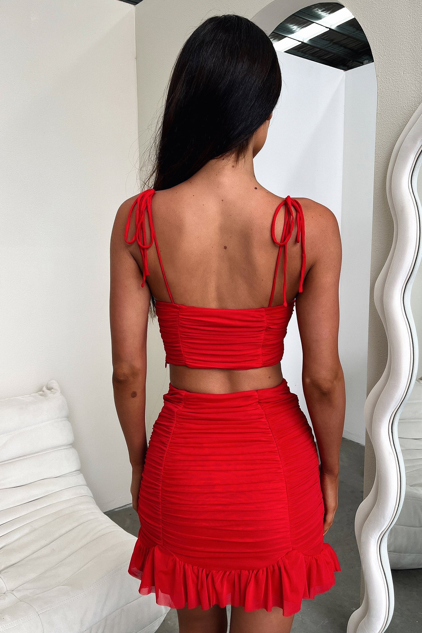 Lucas Crop - Red