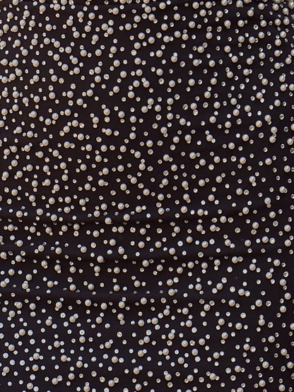 Black - Bodycon Strapless Mini Party Dresses With Beadings