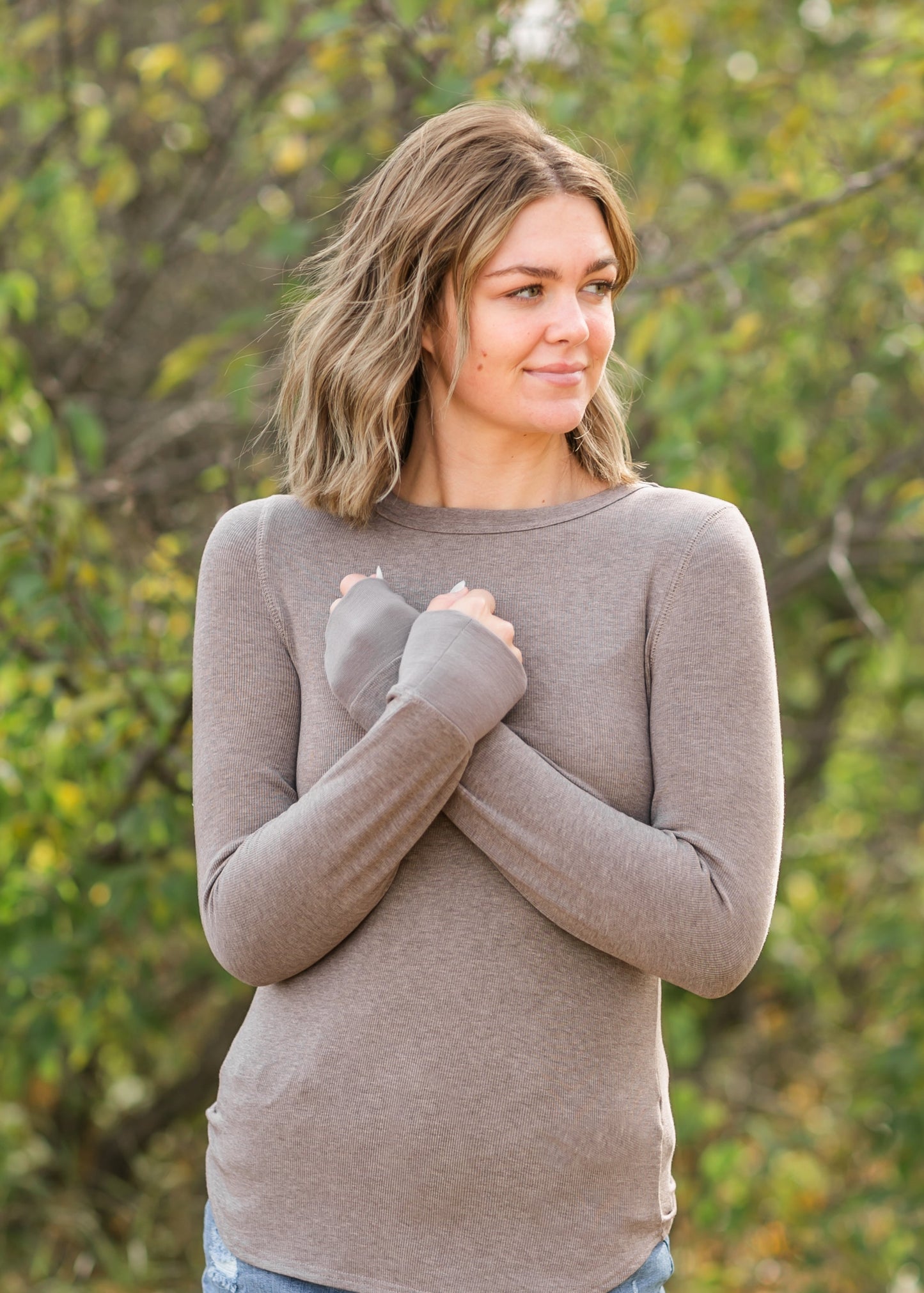 Stacy Knit Crewneck Top - FINAL SALE